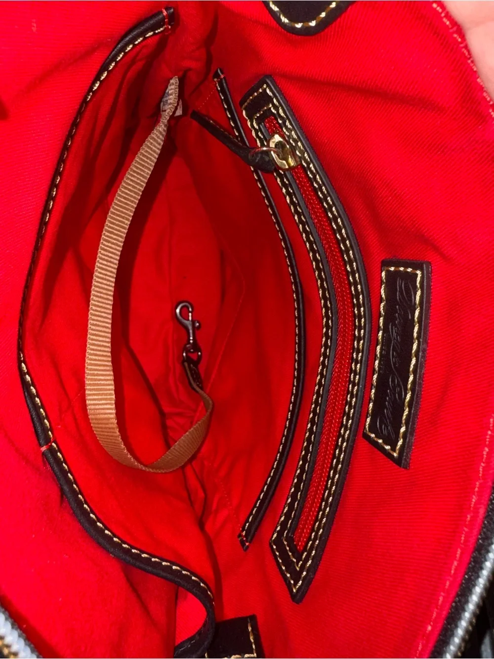 NWOT Dooney & Bourke Black Crossbody Bag - Picture 5 of 7